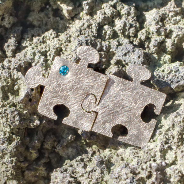 Anhänger Puzzleteile
